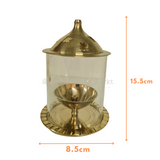 Brass Akhand Diya Jyot - Medium Size