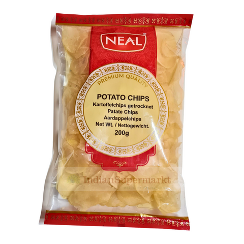 Neal Potato - Aloo chips Plain Vrat Chips 200gm