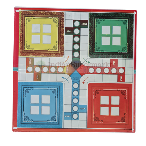 Family Size 4 in 1 Snakes & Ladder ,Ludo, Chess & Chinese Chekkers