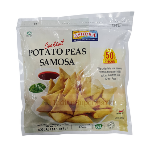 Ashoka Frozen Cocktail  Potato Peas Samosa  50pcs -indiansupermarkt