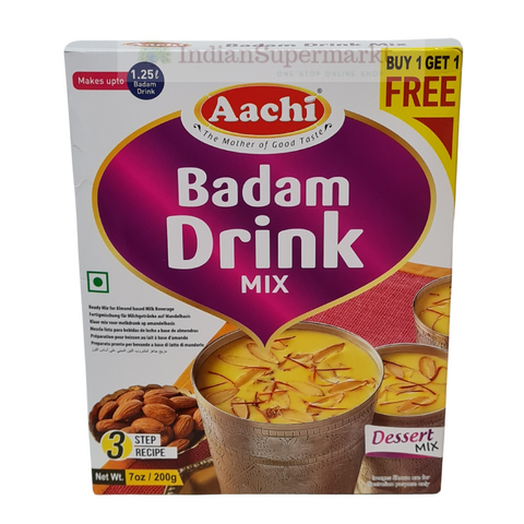Aachi Badam Drink Mix Powder  200gm (Buy 1 get 1 free )