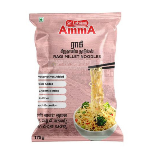 Amma Ragi Millet Noodles 175gm - indiansupermarkt