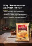 Aashirvaad Atta With Millets (Export Pack) 2.2kg (BBD - 24 October 2025)
