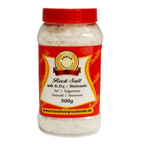 Annam Rock Salt Jar or Meersteinsalz - indiansupermarkt