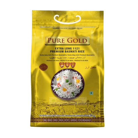 Pure Gold Basmati Rice - indiansupermarkt