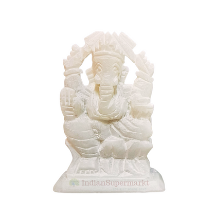 Marble Statue Ganesh ji - indiansupermarkt