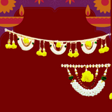 Artificial Marigold and Mogra Toran