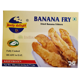 Daily Delight Frozen Banana Fry 350gm  - indiansupermarkt