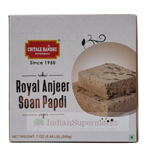 Chitale Bandhu Royal Anjeer Soan Papdi  - Indiasupermarkt