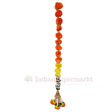 Marigold Hanging Toran With Bell