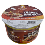 Ganesh Bhel Dry Bhel & Chutney  Travel  Pack 100gm