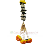 Marigold Hanging Toran With Bell