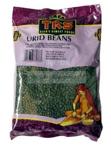 TRS Urid Whole  1kg - Indiansupermarkt