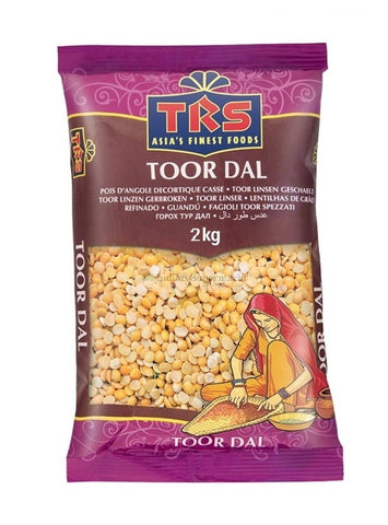 TRS / Heera Toor Dal Plain 2kg - Indiansupermarkt