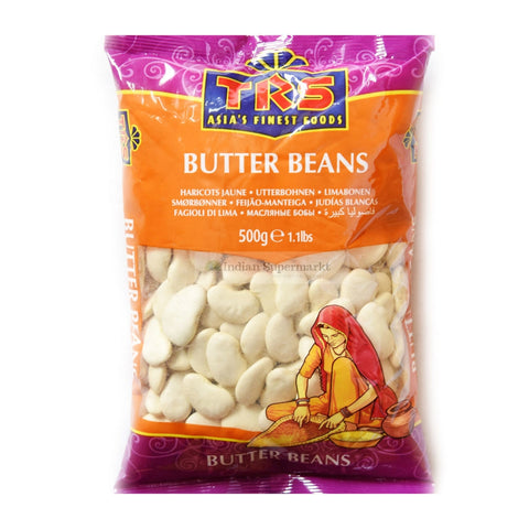 TRS Butter Beans  500gm - Indiansupermarkt