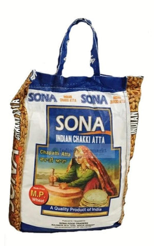 Sona Chakki Atta  5kg - Indiansupermarkt