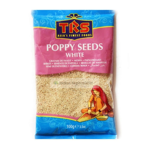 TRS/ Heera Poppy Seeds White 100gm - Indiansupermarkt