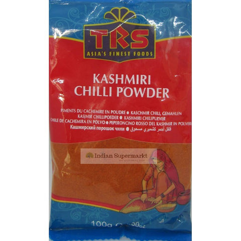 TRS Chilli Powder (Kashmiri) 100gm - Indiansupermarkt