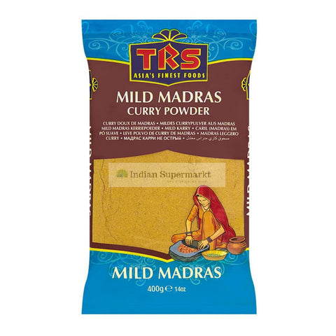 TRS Madras Curry Pwd Mild  400gm - Indiansupermarkt