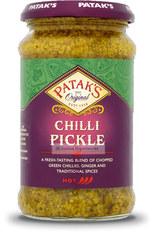 Patak Chilli Pickle Hot  283gm - Indiansupermarkt