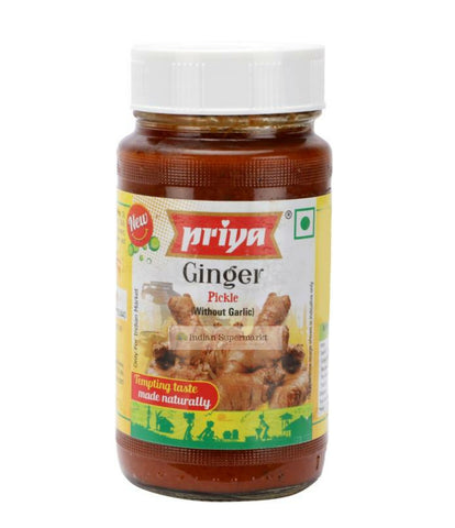 Priya Ginger Pickle  300gm - Indiansupermarkt