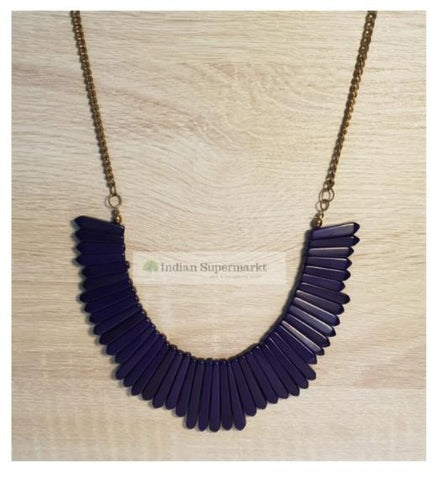 Purple Necklace - Indiansupermarkt
