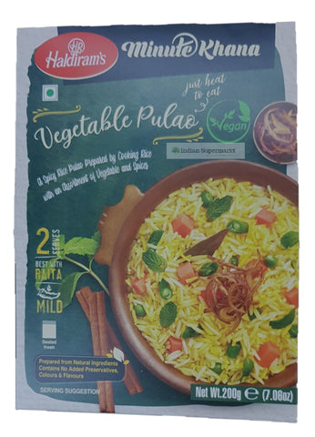 Haldiram Vegetable Pulao 300gm - Indiansupermarkt