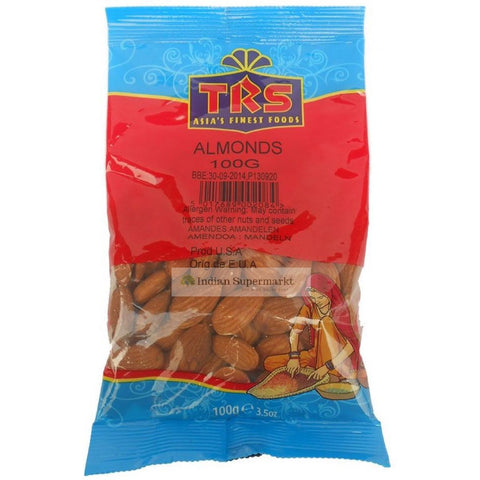 TRS Almonds  100gm - Indiansupermarkt