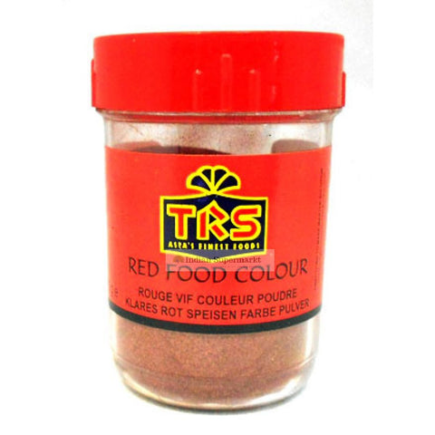 TRS Food Colour Red Bright  25gm - Indiansupermarkt