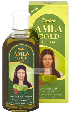 Dabur Amla Gold Hair Oil  200ml - Indiansupermarkt