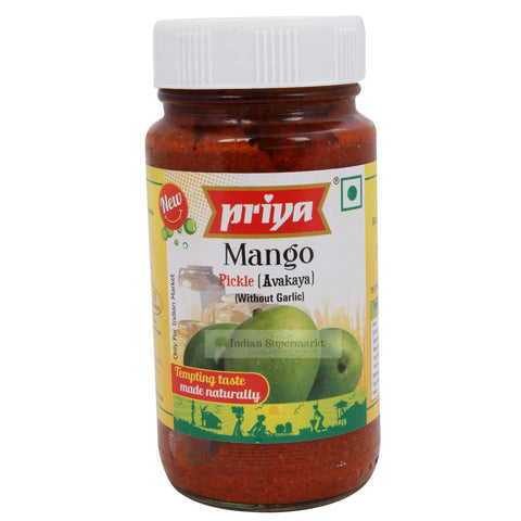 Priya mango avakaya without garlic - indiansupermarkt