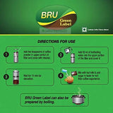 BRU Filter Coffee Green Label 200gm