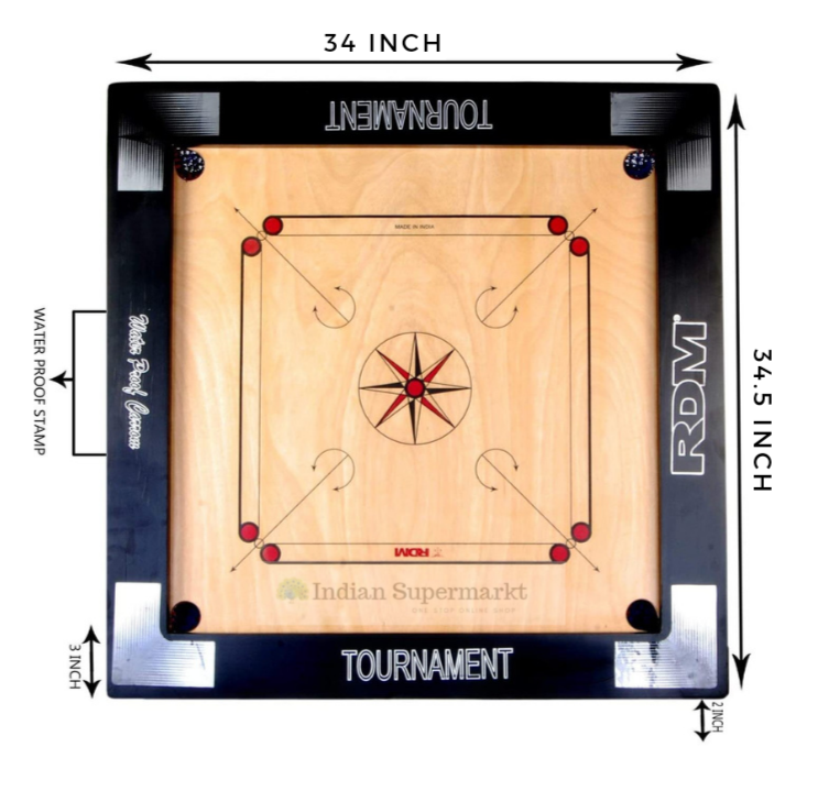 Carrom on sale board price