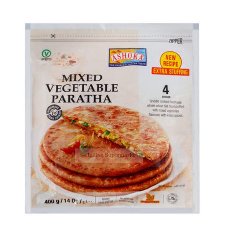 Ashoka frozen Mix Veg Parantha  - Indiansupermarkt