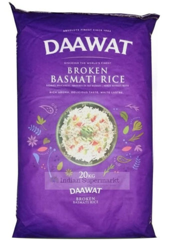 Daawat Basmati Tukda rice - indiansupermarkt