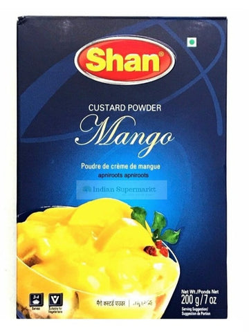 Shan Mango Custard Powder - indiansupermarkt