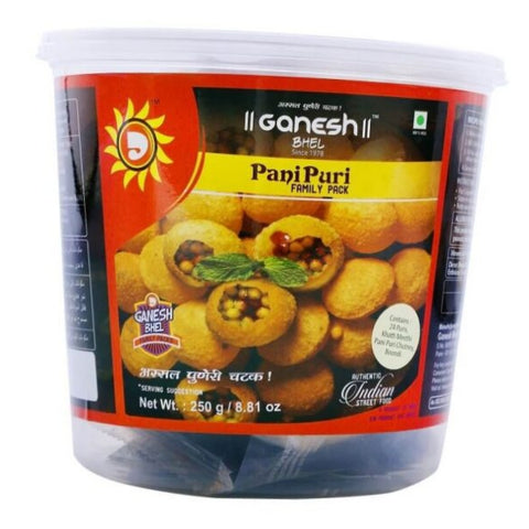 Ganesh Bhel Pani Puri Kit Family Pack - indiansupermarkt