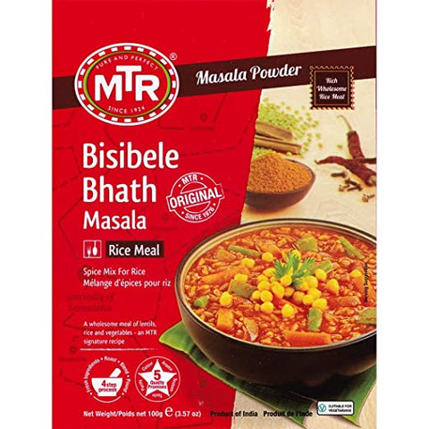 Mtr bisibele bhat powder - indiansupermarkt