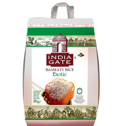 India Gate Exotic Rice 10kg - indiansupermarkt