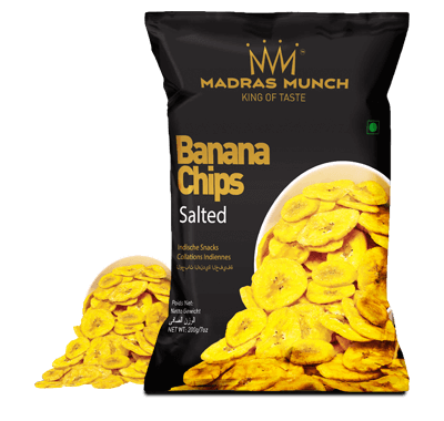 Madras Munch Banana Chips Plain - indiansupermarkt
