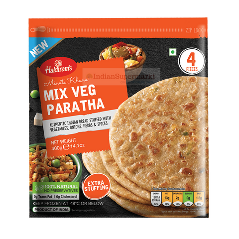 Haldiram Mix veg paratha - indiansupermarkt