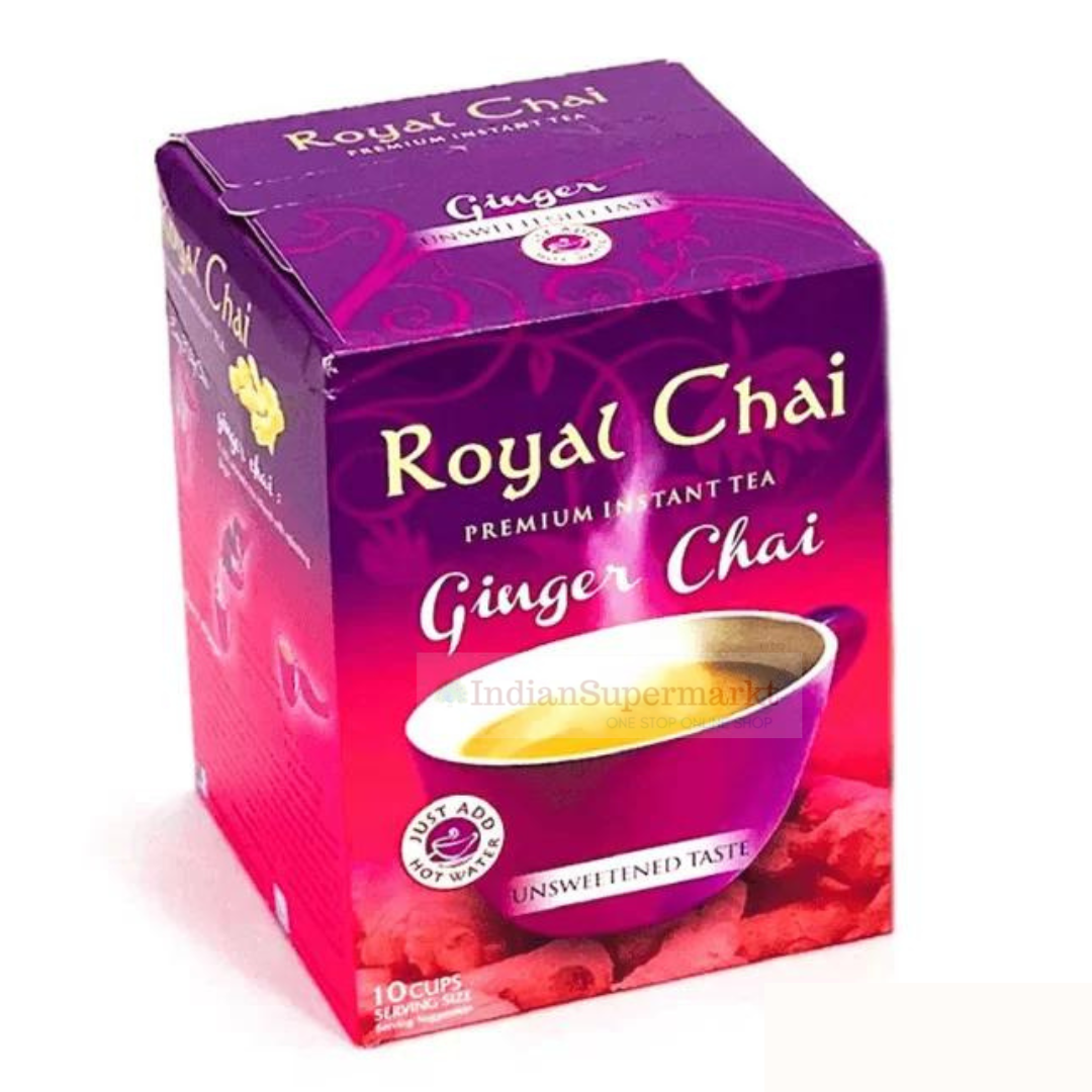 Royal Chai Masala Chai Unsweetened 10 Cups | Buy Online - Asian Dukan - View #5