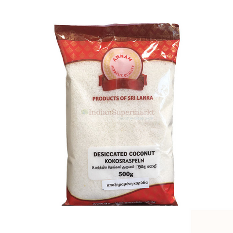 Annam Desiccated Coconut powder Sri Lanka 500gm - indiansupermarkt
