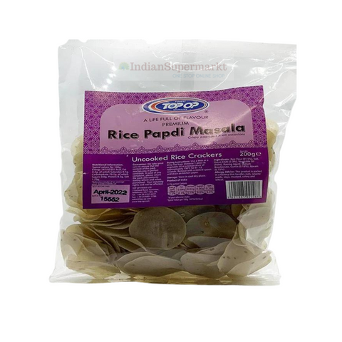 Top Op Rice Papdi Masala or Rice papad - indiansupermarkt