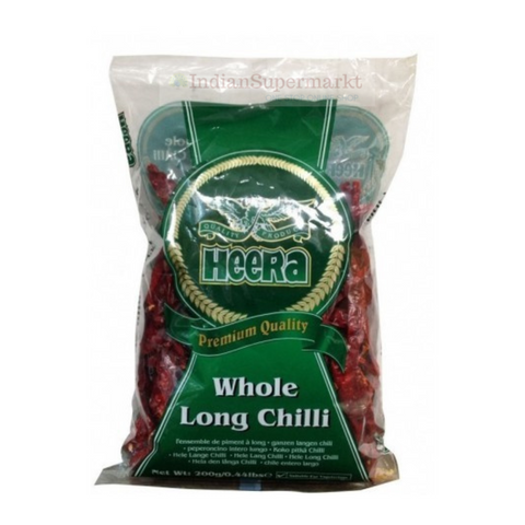 Heera Red Chilli Whole Long 50gm