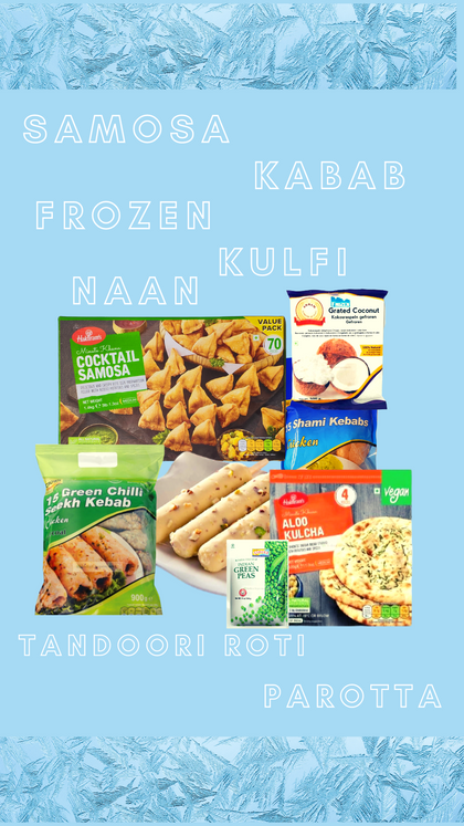 Frozen Indian Snacks and paratha Naan - indiansupermarkt