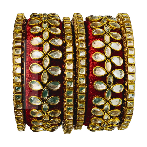 Karwa Chauth Red Bangles - indiansupermarkt