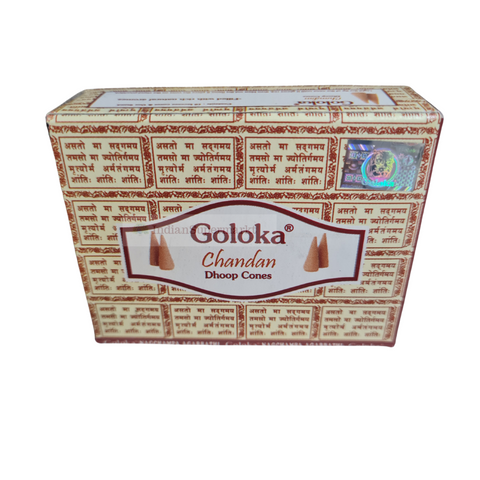 Goloka Chandan Dhoop cones