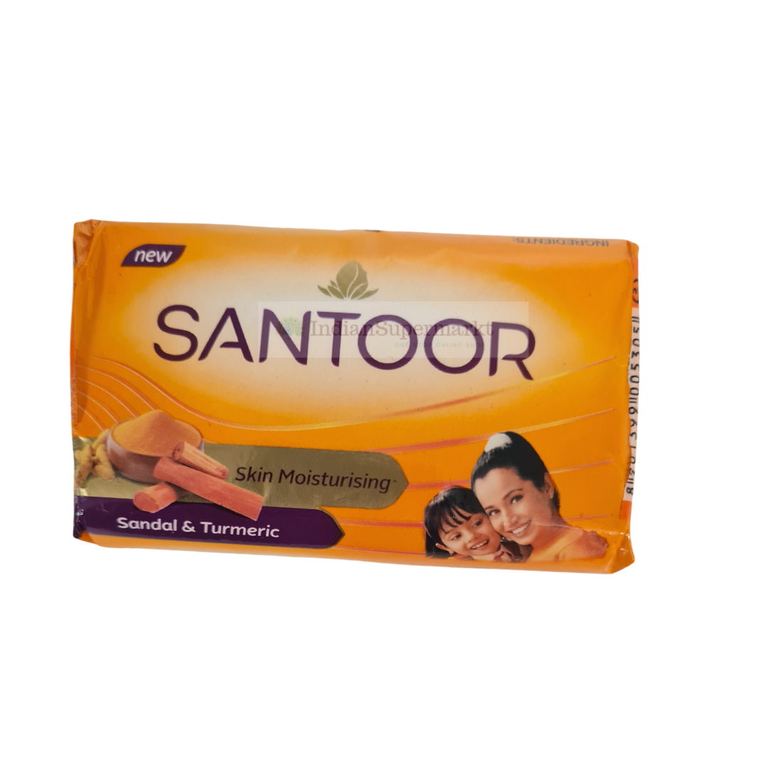 Santoor  Turmeric & Sandal Soap 100gm