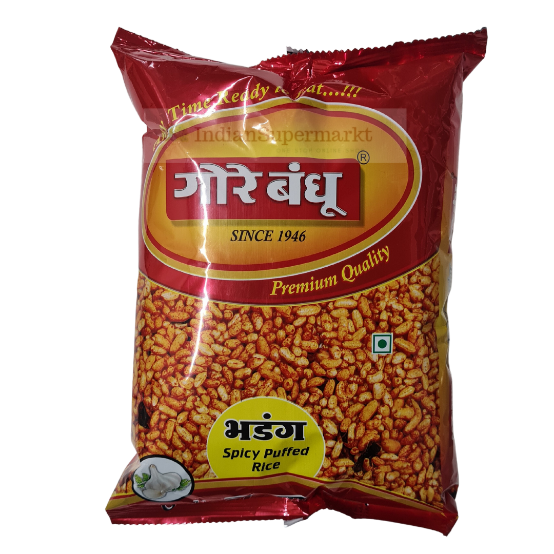 Gore Bandhu Bhadang Garlic Mamra 200GM - IndianSupermarkt